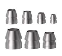 POPETPOP 7 piezas Kit de Cuñas Metálicas para Mango de Martillo Accesorios de Fijación de Resistentes y Prácticos para Carpinteros y Constructores con para Refuerzo Seguro