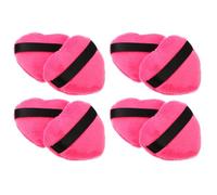 POPETPOP 8 Esponjas de Maquillaje para Polvos Sueltos y Suavizado de Esquinas en Forma de con, Hechas de y Pelusa