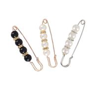 POPETPOP 8 piezas Broche para Mujer de Perlas Vintage Falsas Alfileres de Seguridad Creativos para Suéter Cardigan y Decoración de Ropa Elegante y Duradero para Bodas y Color Aleatorio