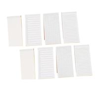 POPETPOP 8 piezas Notas Desgarrables Prácticos Papel Kraft Tipos de Páginas para Oficina Escuela y Hogar Incluye Líneas Tareas y Páginas