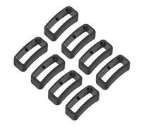 POPETPOP 8 piezas Soporte para Correa de Reloj de Silicona Antideslizante Compatible con Garmin Forerunner Anillos Retentores para Pulseras de Reloj