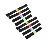 POPETPOP 8 Piezas Tiras Muteadoras Elásticas para Platillos de Batería Silenciadores para Práctica Silenciosa Compatible con Platillos de Accesorios de Control de Ruido para Batería