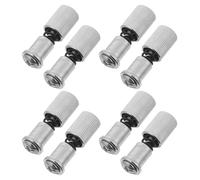 POPETPOP 8 Tornillos de Pie Prensatelas Resorte para Máquina de Coser Doméstica, Perillas Tornillos Roscados para Cambio Rápido, Accesorio de Repuesto Cierre Seguro y Ajuste Fácil