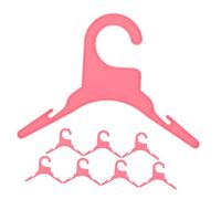 POPETPOP 8 Uds Percha De Ropa para Mascotas Percha De Ropa para Gatos Percha De Ropa para Perros Percha De Ropa para Mascotas Percha para Disfraz De Perro Perchas para Ropa Perro Perchas