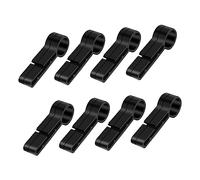 POPETPOP 8Piezas Clips de Faro de Casco Antideslizantes de Montaje para Faros LED Fáciles de Instalar Livianos y Duraderos para Camping