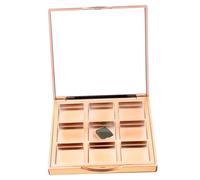 POPETPOP 9cuadrículas Paleta De Sombras De Ojos Vacía Lentejuelas Rejillas Caja Para Maquillaje Personalizado Para Diy