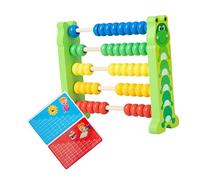 POPETPOP Ábaco de Madera Educativo de con Diseño de Colorida Herramienta de Cálculo para Preescolares Suministros Escolares para Alumnos