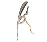 POPETPOP Abrazadera para Guitarra de Aleación de Aluminio Forma de Leopardo, Accesorio Práctico para Guitarra Eléctrica y Ukelele