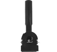 POPETPOP Abrazadera para Varilla de Trapeador de Acero Inoxidable y Aluminio, Adaptador de Poste Negro 2.0 Clip Metálico, Repuesto Flexible 360°, Uso Doméstico para Limpieza