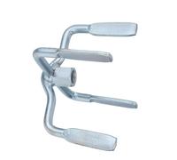 POPETPOP Accesorio para Taladro Mezclador de Concreto Paleta Doble Cuchilla de Aleación de Aluminio Resistente 1 Unidad para Proyectos de Mortero y Construcción Profesional