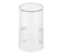 POPETPOP Acuario Colgante de Presión Negativa Transparente para Peces Ventana de Observación y Mantenimiento Automático de Nivel de Agua, Plástico Redondo Adecuado para Apartamentos