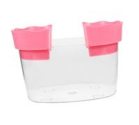 POPETPOP Acuario Pequeño Transparente para Peces Betta Kit Multifunción Pecera para Tortugas