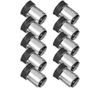 POPETPOP Adaptador de Luz B15 a E14, 10 Unidades, Convertidor de Portalámparas de Tornillo, Tamaño Pequeño, Material Resistente a Altas Temperaturas y Anti-envejecimiento, Adecuado