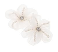 POPETPOP Adornos con Motivos de Flores para Zapatos Flor para Zapatos Desmontable Adornos Decorativos y Niña Extraíbles para Bodas y Fiestas Adecuado para Botas y Sandalias de Tacón