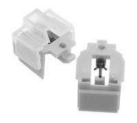 POPETPOP Agujas para Tocadiscos de Vinilo 2 Piezas para Giradiscos Motorizados, Compatibles At3600 y At3651, Diseñadas para Uso en Tocadiscos Electrónicos