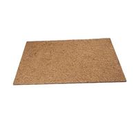 POPETPOP Alfombra para Terrarios De Reptiles Fibra Natural, Sustrato Térmico De 60x40x1 Cm, Lecho para Tortugas y Lagartos, Protección Térmica para Jaulas, Adecuado para Mascotas Reptilianas