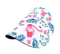POPETPOP Alfombrilla de Ratón Redonda con Diseño Adorable Mouse Pad para Laptop y Oficina Flamingo con Base Antideslizante para Casa y Trabajo