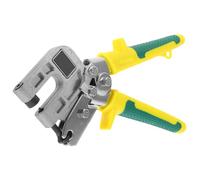 POPETPOP Alicate para Instalación de Quilla de Acero al Carbono Herramienta Manual Resistente con Punzón Curvado y Palanca Extendida para Fijar Perfiles Metálicos Techos y