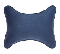 POPETPOP Almohada Cuello Coche Forma de Hueso, Soporte Cervical de Felpa Sintética Azul, Fácil Mantenimiento para Interior de Automóvil