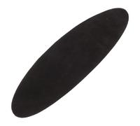 POPETPOP Almohadilla Antideslizante para Instrumentos Folclóricos Tapete de Piel de Vaca Resistente al Desgaste Adhesiva de Doble Cara Tamaño Mediano Color Negro Accesorio para Pipa