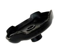 POPETPOP Almohadilla de Pie para Gato Hidráulico Negro de Hierro, Distribuye Presión y Asegura Seguridad, Compatible Gato Hidráulico 3t y 4t para Taller