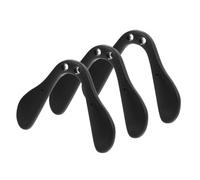 POPETPOP Almohadilla Nasal para Gafas de Ciclismo Negras 3piezas Soporte de Metal y Goma Que Reduce Molestias y Carga Nariz para Deportes al Aire Libre