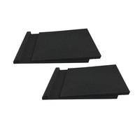 POPETPOP Almohadillas de Aislamiento para Monitores 2 Unidades 28X9,5X4 CM Panel Antivibración para Subwoofer Soporte Firme para Altavoces en Estudio y Sala de Música