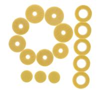 POPETPOP Almohadillas de Fieltro para Flauta Repuesto para Mantenimiento Material y Antideslizante para Abiertos