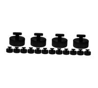 POPETPOP Almohadillas De Goma Para Soporte Compatibles Con Múltiples De Vehículos Portátil Y Antideslizante Protección Para Chasis Del Automóvil 4 Piezas X 4