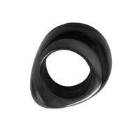 POPETPOP Anillo de Masaje Portátil de Cuerno de Buey Natural Herramienta para Pedicura y de Acupresión Masajeador Ergonómico para Mejorar Circulación y Aliviar Fatiga para Cuidado de Pies