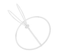 POPETPOP Anillo para Pantalla De Lámparas De Techo 90 Mm, Estructura Tipo Jaula De Hierro Blanca, Soporte para Pantallas DIY, Accesorio para Lámparas Colgantes Hogar y Restauración