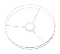 POPETPOP Anillos De Pantallas De Lámparas De Hierro 25 Cm, Set 2 Piezas, Para Lámparas Colgantes y Candelabros, Soporte De Alambre Resistente Para Proyectos De Bricolaje Hogar, Restaurante y Cafetería