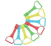 POPETPOP Anillos Para Caminar Ñiño 8 Piezas, Anillos De Tracción Para Niños Pequeños, Soporte Portátil Para Entrenamiento De Fuerza y Coordinación Motriz