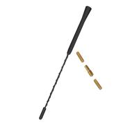 POPETPOP Antena de Coche de Aluminio para Techo Varilla Corta con Montaje Reemplazo Resistente para Radio FM Compatible Mayoría de Vehículos