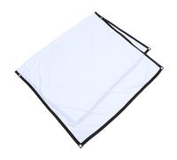 POPETPOP Antiarrugas Tela Opaca para Cine Casa Interior y Exterior con Accesorios de Montaje Fácil