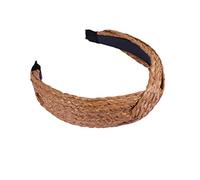 POPETPOP Aro De Pelo Lazo De Pelo De Turbante Anudado Turbante De Superior Banda De Pelo Tejida Diademas De Anudadas Diadema De Corbata Emitir Tarjeta C238