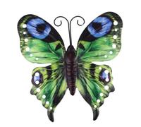 POPETPOP Arte Colgante De Hierro Para Jardín y Exteriores, Figuras Decorativas Para Cercos y Muros De Jardín