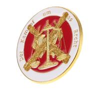 POPETPOP Balanza Accesorio Legal Único Broche de de Metal Diseño Elegante Reuniones para Abogados y Aficionados, Adecuado para Reuniones y Celebraciones