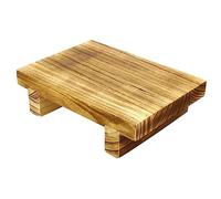 POPETPOP Banco de Madera Reposapiés Estable para Baño y Cocina Infantil Resistente para de Pies y de Dormitorio y Oficina