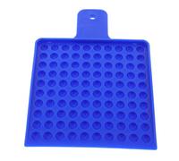 POPETPOP Bandeja para Contar Semillas de Soja con 100 Orificios de 8 MM Bandeja Clasificadora de Plástico Resistente con Asa Herramienta Portátil para Conteo y Siembra Precisa Huertos y