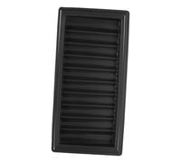 POPETPOP Bandeja para Fichas de Póker Soporte de Plástico Negro para 500 Fichas Organizador Compacto para Mesa de Hold'em Recipiente Resistente Casa