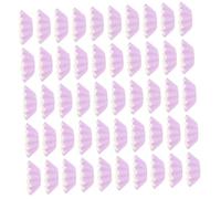 POPETPOP Bandejas De Papel Encerado Resistentes Al Calor para Calentadores De Cera Fundida, Revestimientos Pet Morados, Uso Profesional Aromaterapia, Pack De 100 Unidades