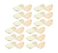 POPETPOP Bandejas Desechables de Madera en Forma de Barco 200 Piezas, Solución Sanitaria que Previene Derrames para Servir Sushi y Tacos para Fiestas y Catering