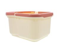 POPETPOP Bañera de Pies Saludable para Remojar Masajeador para Spa Casa Cubo para Baño de Pies Pequeño Color Milk
