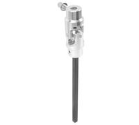 POPETPOP Barra de Enlace para Pedal Doble de Batería Accesorio de Repuesto Metálico Duradero Biela de Doble Paso Resistente Oxidación Compatible Pedales de Bombo para Uso Profesional