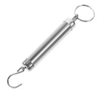 POPETPOP Báscula Colgante Mecánica Gancho 5 Kg, Báscula de Mano para Pesar Paquetes y Frutas, Compacta y Fácil de Transportar para Uso en Cocina y Viajes