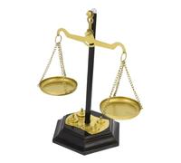 POPETPOP Báscula de Granja de Hierro Decorativa para Escritorio Diseño Moderno y Simple, Adecuado como Centro de Mesa para Oficina y Hogar
