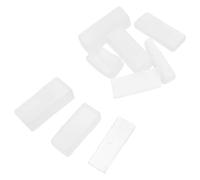POPETPOP Base de Jabón Transparente para Hacer Jabón Casero 250 G Barra Natural Hidratante para Baño y Ducha Material Vegetal para Elaboración DIY Tamaño 6-8 CM Espuma Abundante