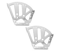 POPETPOP Bisagras Abatibles de Acero Inoxidable para Zapateros Juego de 2 Piezas Soporte Resistente para Armarios y Organizadores de Zapatos Accesorios de Repuesto para Cajones en Hogar