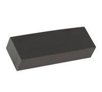 POPETPOP Bloque de Madera de Ébano para Mango de Instrumento, Material Natural Negro, Superficie Lisa, Accesorio para Guitarra, Adecuado para Bricolaje y Decoración de Partes de Guitarra